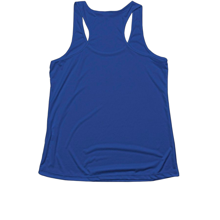 True Royal Women's Performance Tank - Back